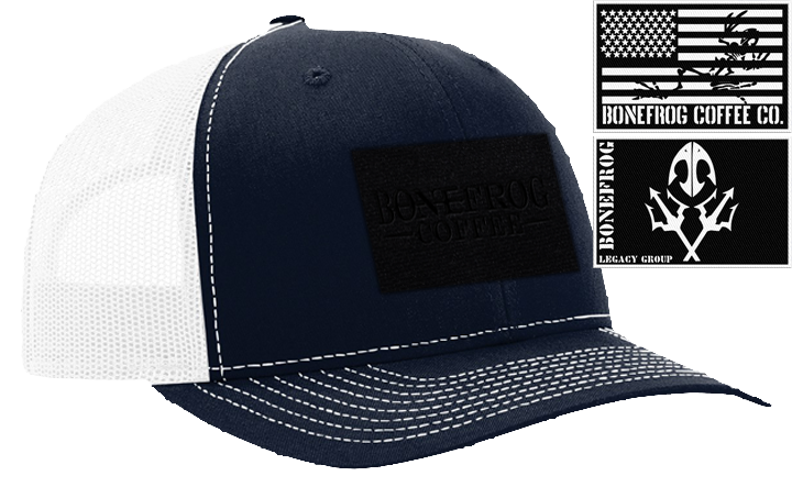 Bonefrog Trucker Hat with Patch Option