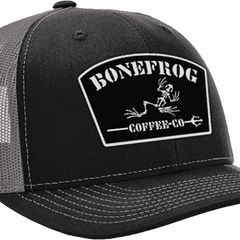 BoneFrog Trucker Hat - Black/Gray