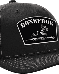 BoneFrog Trucker Hat - Black/Gray
