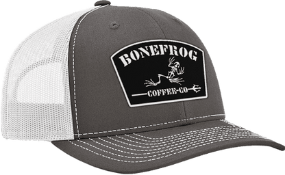 BoneFrog Trucker Hat - Charcoal/White