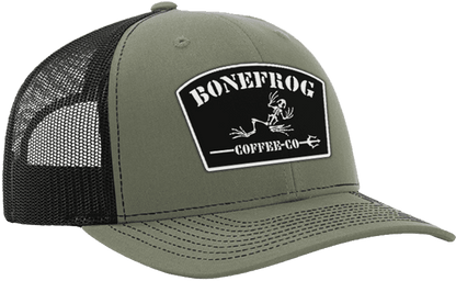 BoneFrog Trucker Hat - Loden/Black